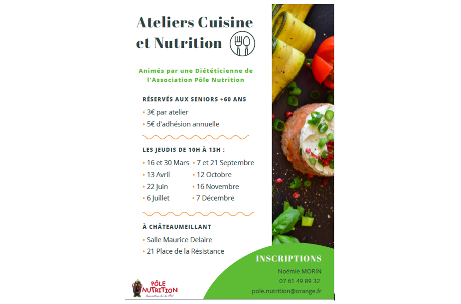 Atelier Cuisine et Nutrition